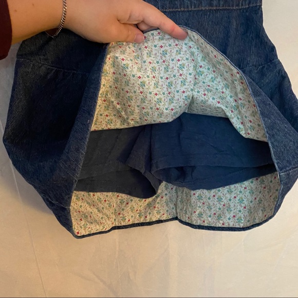 LAND’S END Girls Jeans Skort - Size 12 NWT - Picture 2 of 9